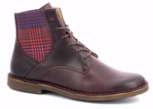 Kickers bottine titi bourgogne - bottine,