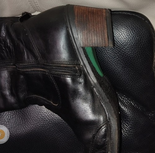 Bottes noires cuir - bottes,